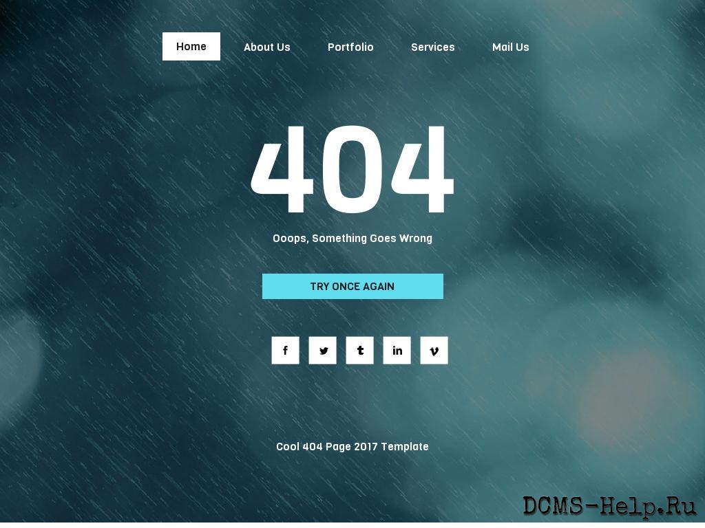 HTML страница ошибки 404 с адаптивным содержимым оптимизированным под разрешение мобильных устройств, используются только свойства CSS.
* Responsive template, CSS Files, JS Files, Images.